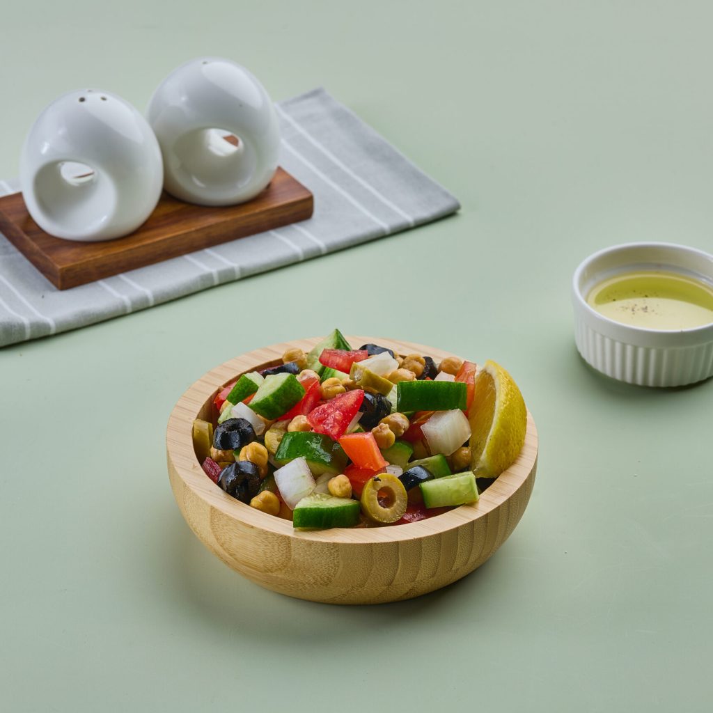 medditerenian cheakpeas salad